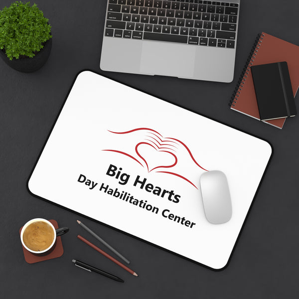 Personalized Desk Mat | Big Hearts Day Habilitation Center Design | Office Decor Gift