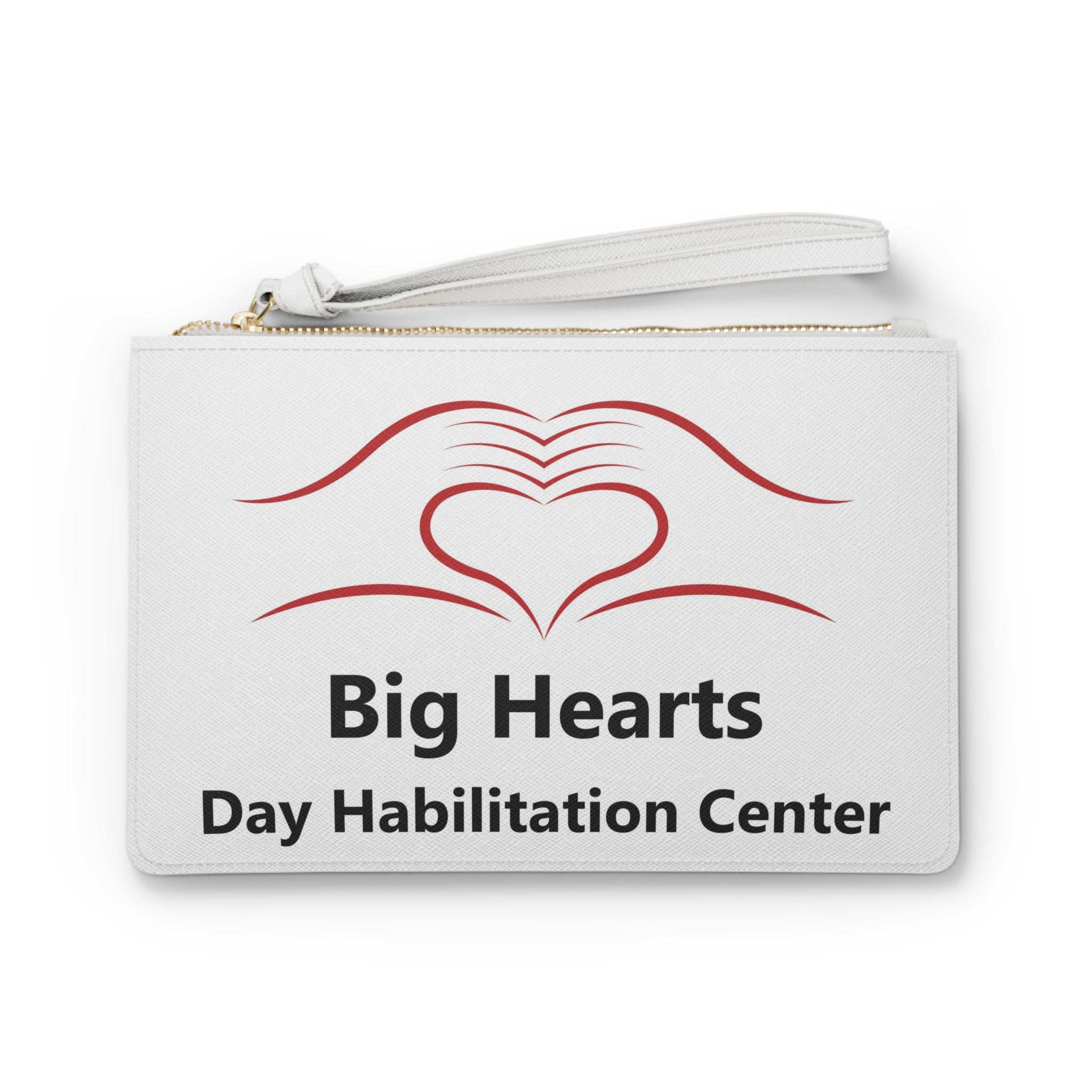 Personalized Clutch Bag for Big Hearts Day Habilitation Center